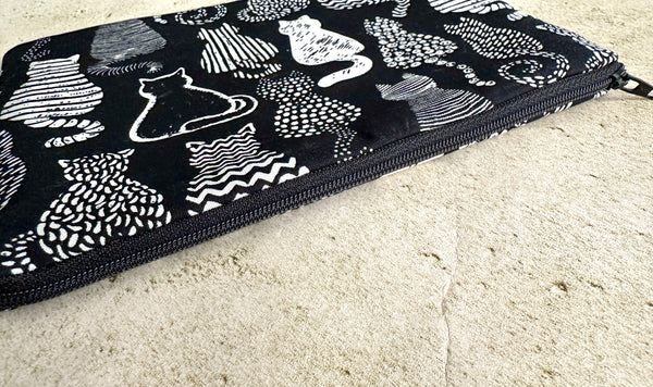 Cats Tarot Card Bag - Tarot Deck Storage Bag - Witchy Bag
