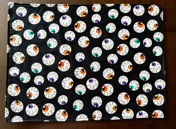 Glow in the Dark Eyeballs Placemat