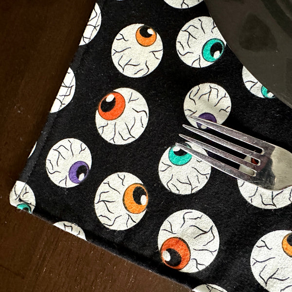 Glow in the Dark Eyeballs Placemat