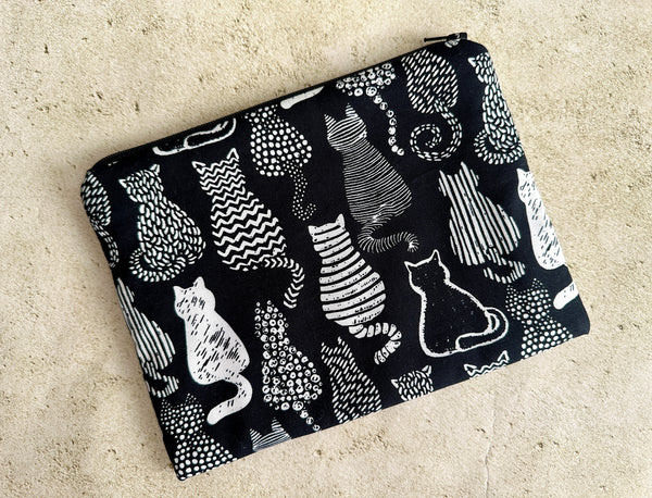 Cats Tarot Card Bag - Tarot Deck Storage Bag - Witchy Bag