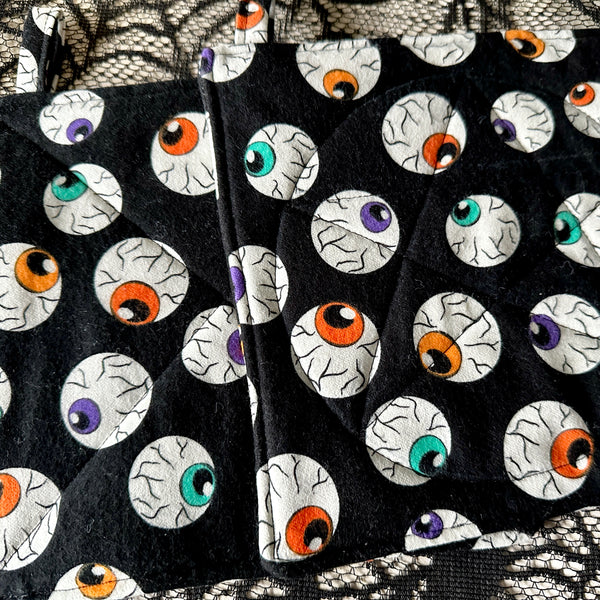 Eyeballs Pot Holder - Halloween Pot Holder Hot Pad