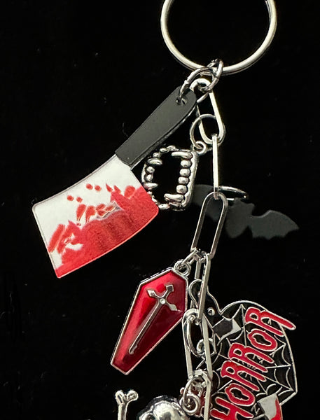 Horror Lover Bag Charm Keychain