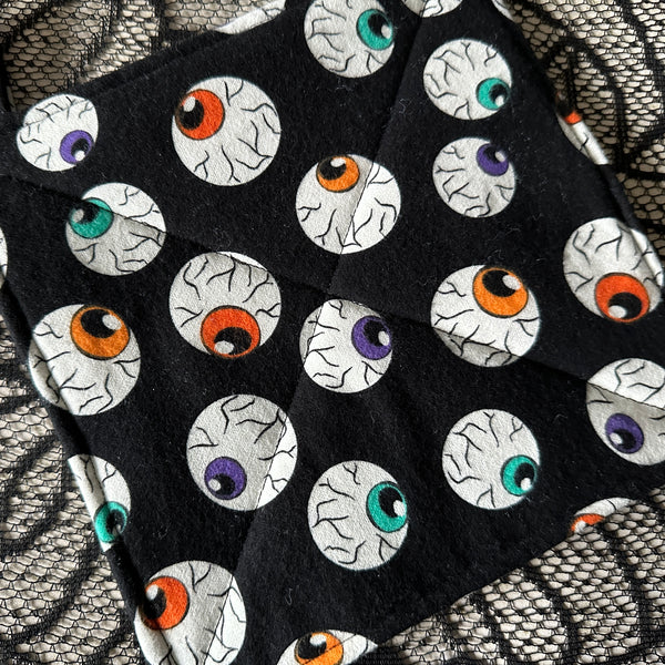 Eyeballs Pot Holder - Halloween Pot Holder Hot Pad