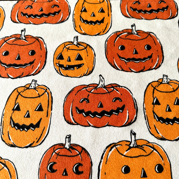 Retro Pumpkins Halloween Placemat
