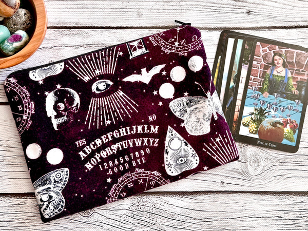 Goth Witchy Ouija Tarot Bag