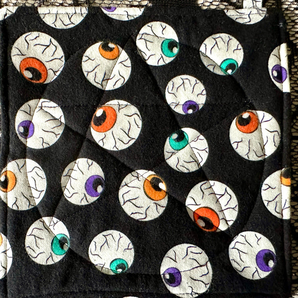 Eyeballs Pot Holder - Halloween Pot Holder Hot Pad