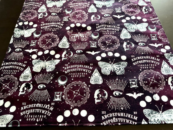 Ouija Tarot Spread Cloth - Altar Cloth