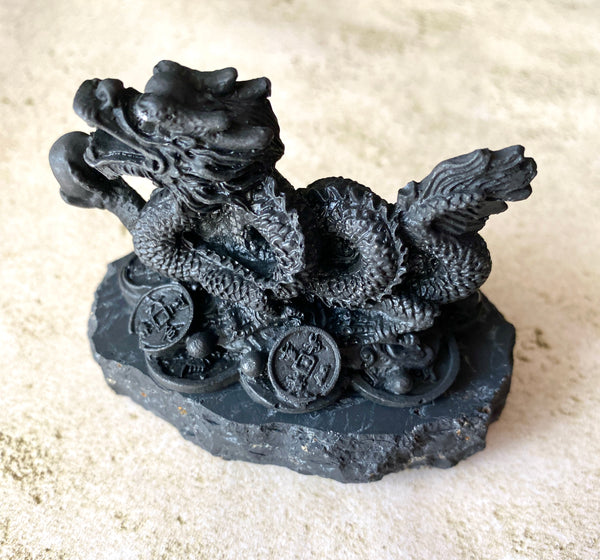 Shungite Dragon Statue