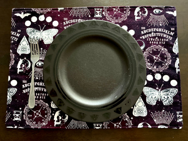 Ouija Goth Steampunk Placemat