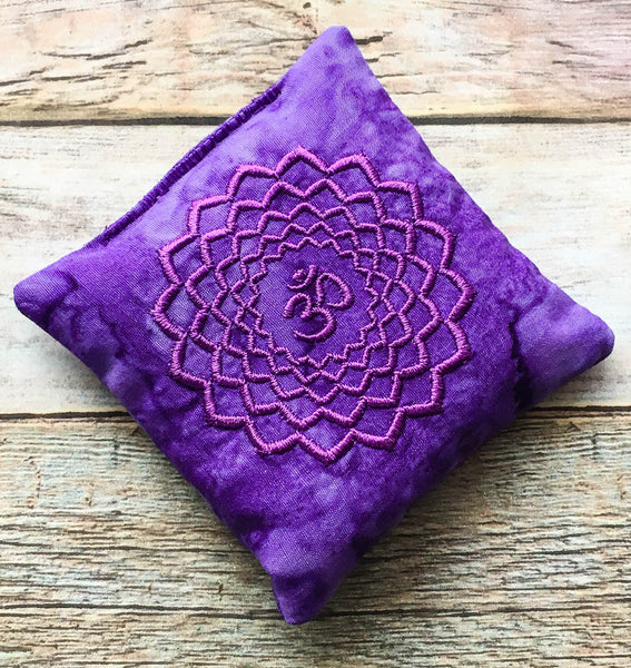 Embroidered Chakra Pillow SET