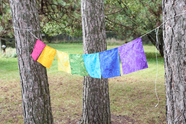 Rainbow Prayer Flags
