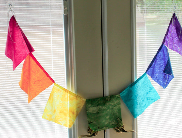Rainbow Prayer Flags