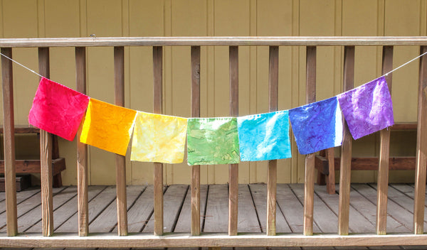 Rainbow Prayer Flags