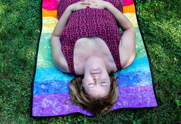 Plain Chakra Meditation Mat