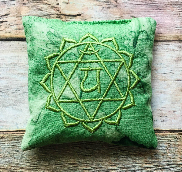 Embroidered Chakra Pillow SET