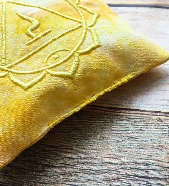 Embroidered Chakra Pillow SET