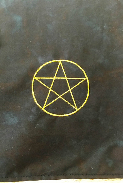 Pentacle/Pentagram Altar Cloth