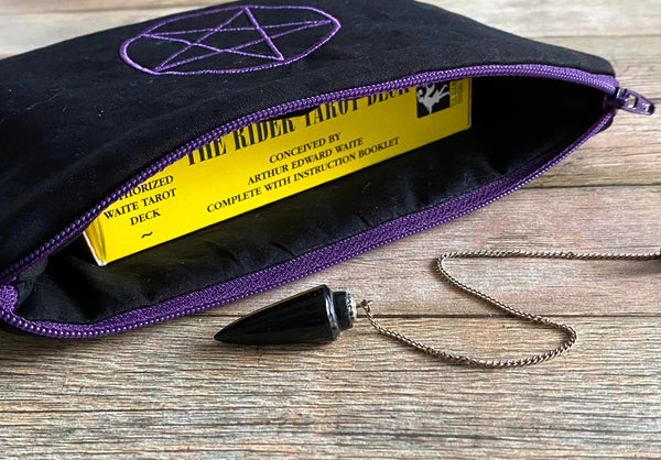 Pentacle Tarot Card Bag