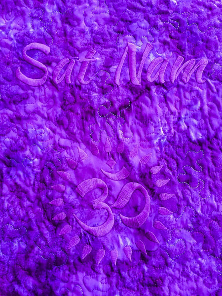 Purple Om Meditation Mat