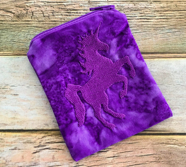 Purple Unicorn Mojo Bag