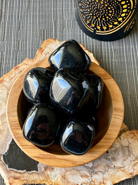 Black Obsidian Pocket Stone