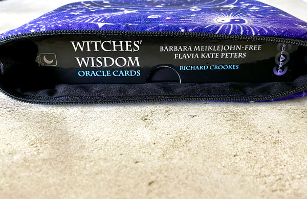 Purple Zodiac Tarot Bag