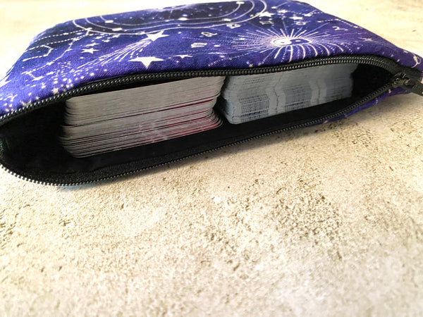 Purple Zodiac Tarot Bag