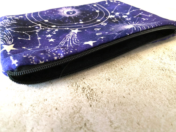 Purple Zodiac Tarot Bag