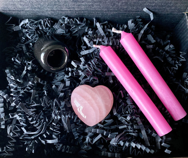 Love Altar Kit - Manifest Love Kit - Love and Attraction Spell Kit - Law of Attraction