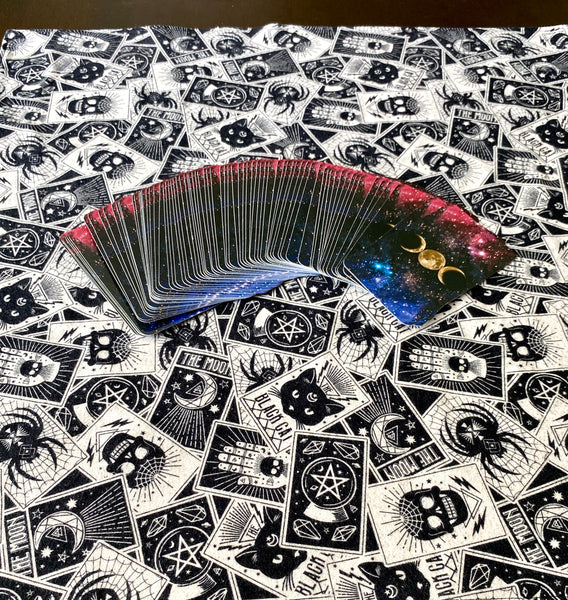 Tarot Spread Cloth - Tarot Reading Cloth - Altar Cloth
