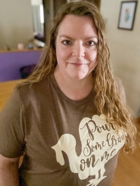Pour Some Gravy on Me Unisex T-Shirt - Brown