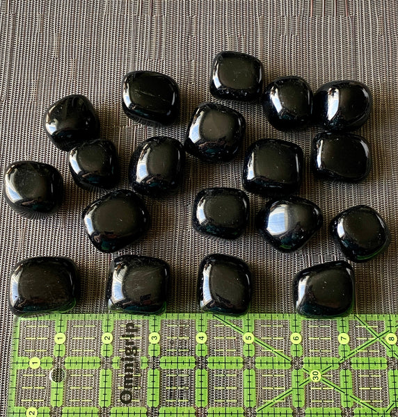 Black Obsidian Pocket Stone