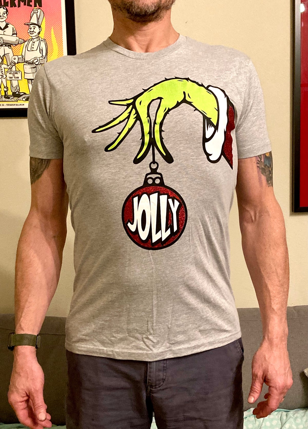 Jolly Mean One Unisex T-Shirt - Heather Gray