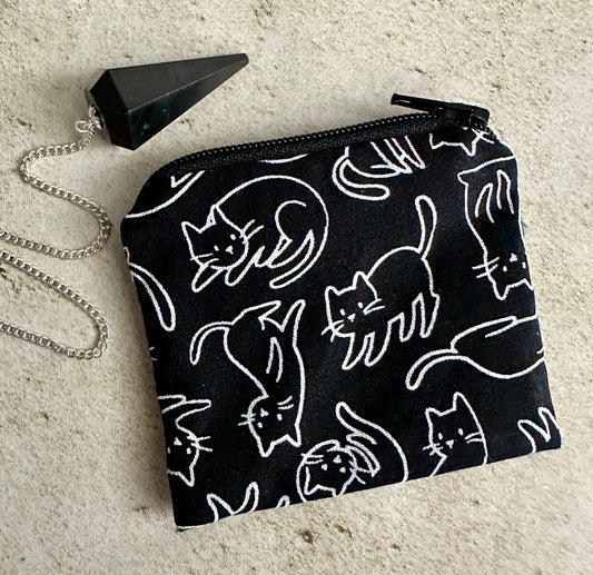 Cats Pendulum Bag - Rune Storage Bag