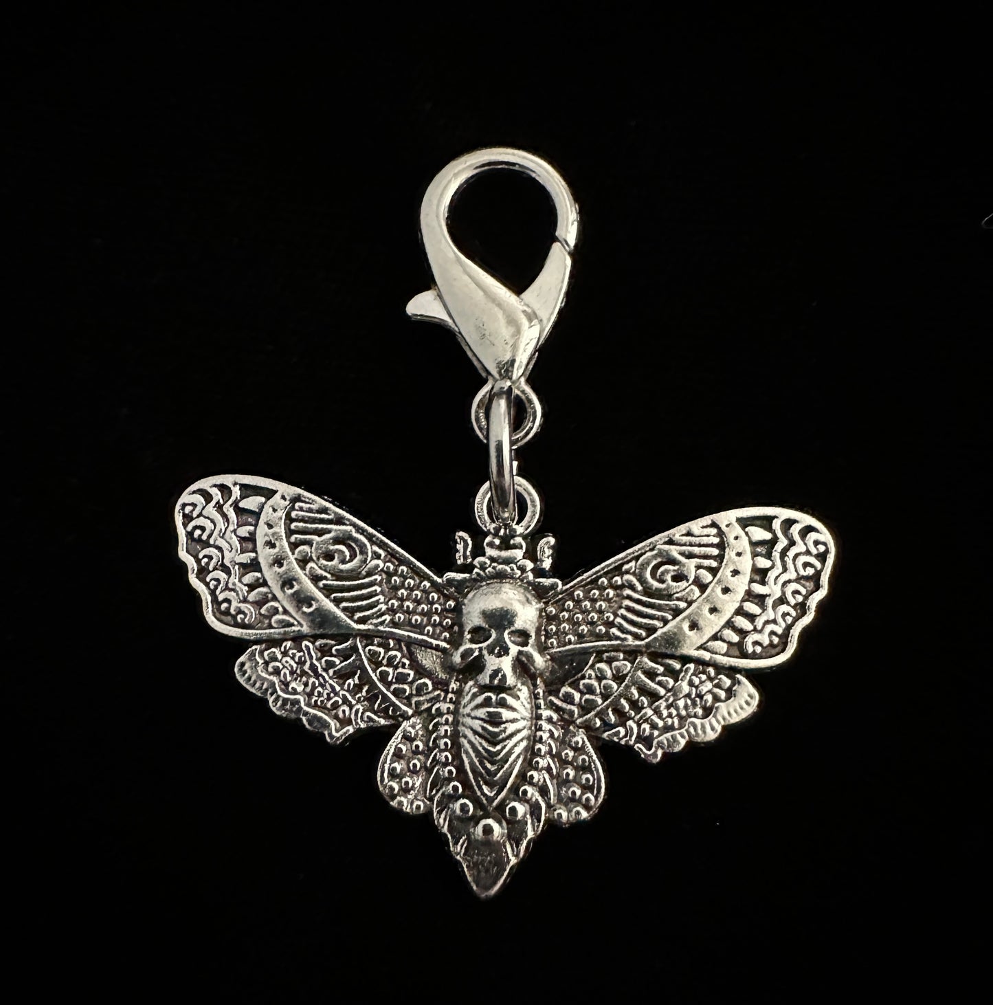 Mothman Cryptid Horror Lover Zipper Pull Bag Charm Keychain