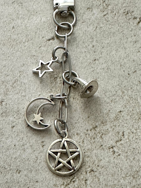 Witchy Bag Charm Keychain