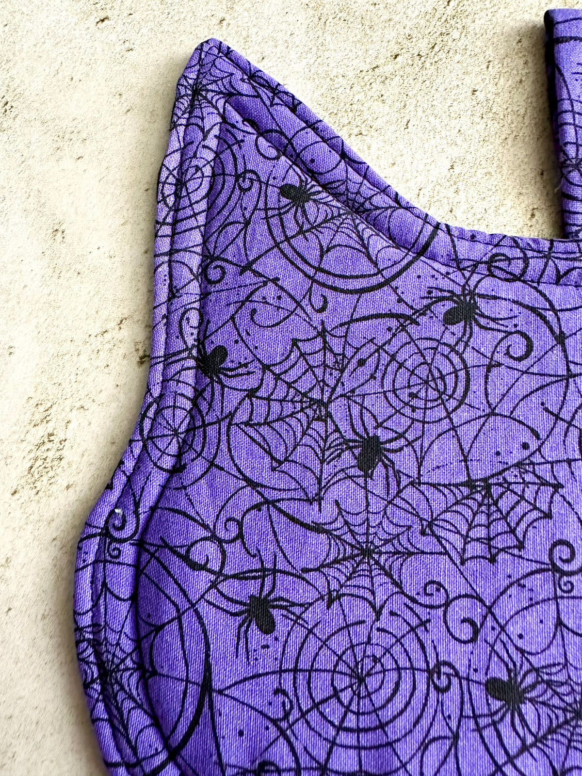Goth Cat Halloween Potholder