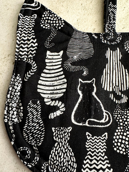 Cat Shaped Quilted Potholder Hot Pad