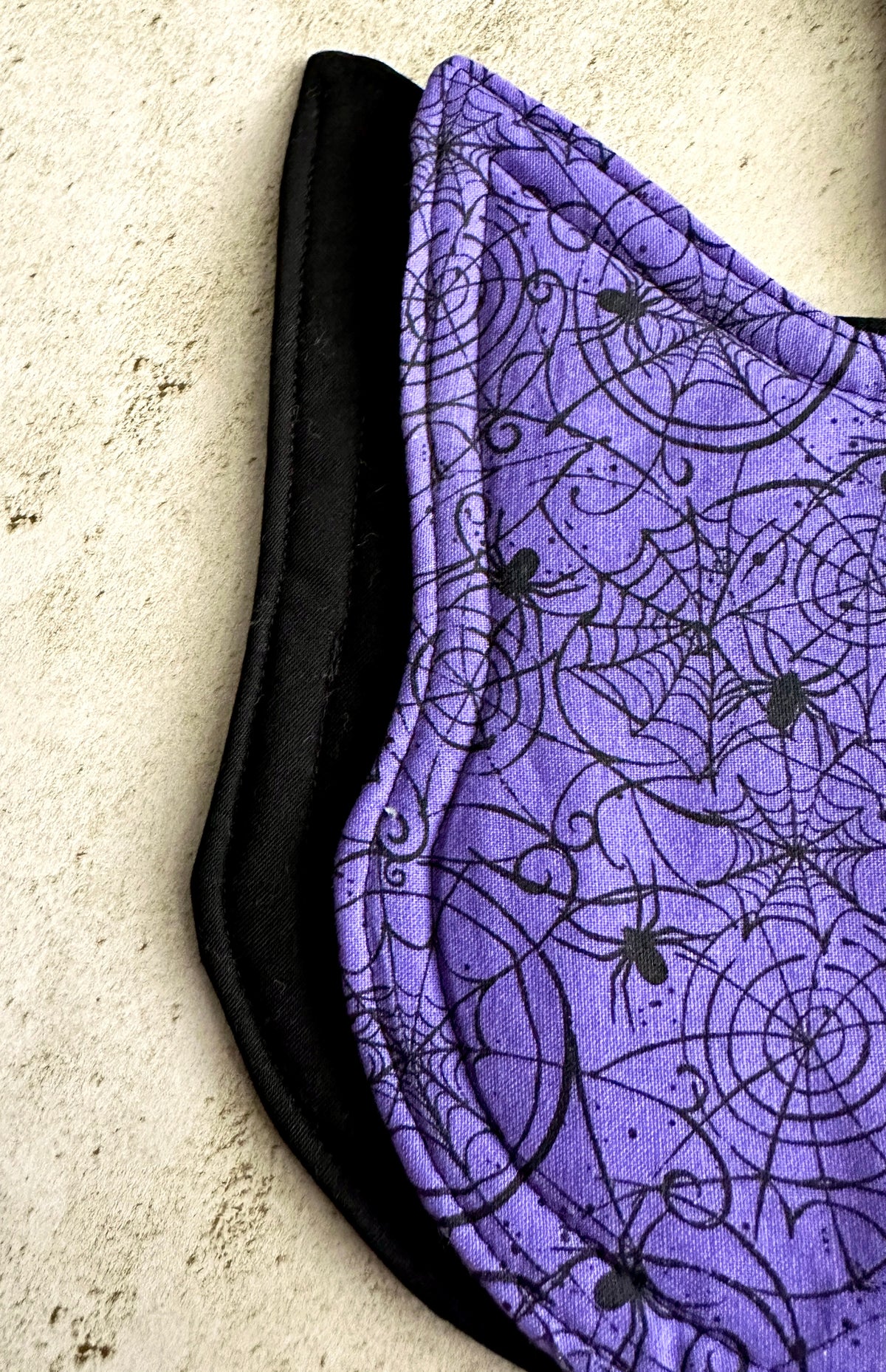 Goth Cat Halloween Potholder