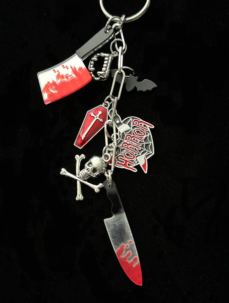 Horror Lover Bag Charm Keychain