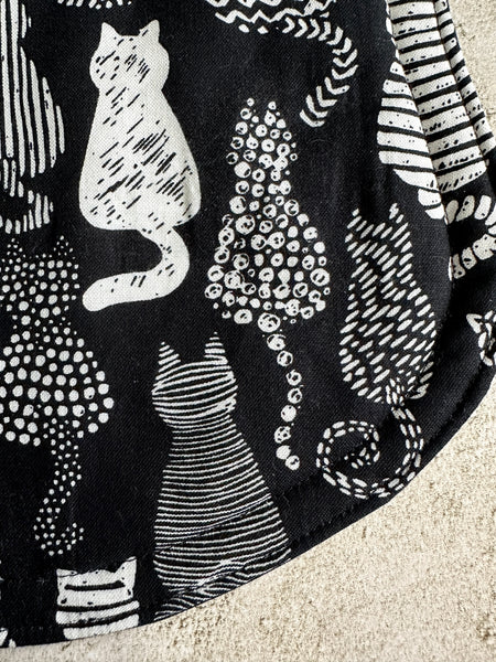 Cat Shaped Quilted Potholder Hot Pad