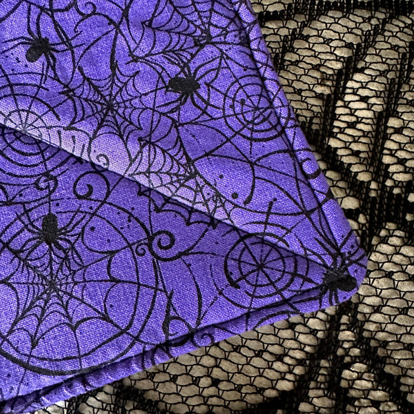 Spiderwebs Pot Holder - Halloween Pot Holder Hot Pad
