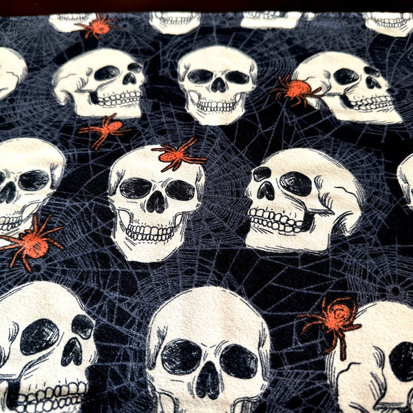 Retro Skulls Halloween Placemat