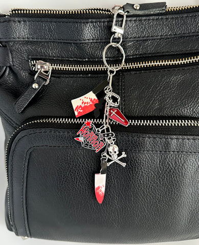 Horror Lover Bag Charm Keychain