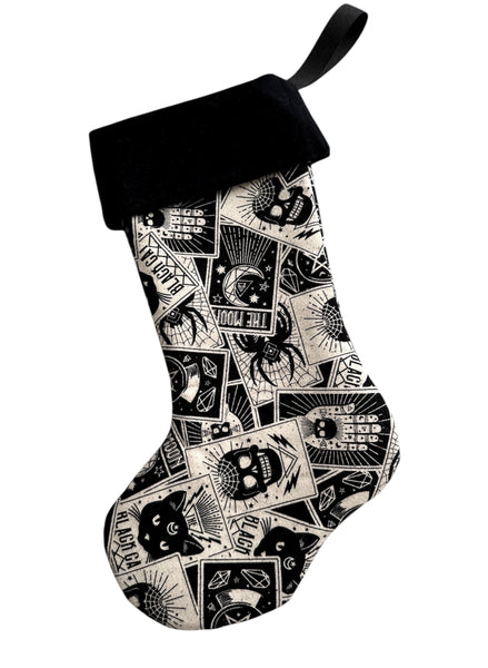 Goth Witchy Creepmas Christmas Stocking - 2 Sizes