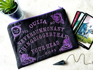 Ouija Tarot Card Storage Bag