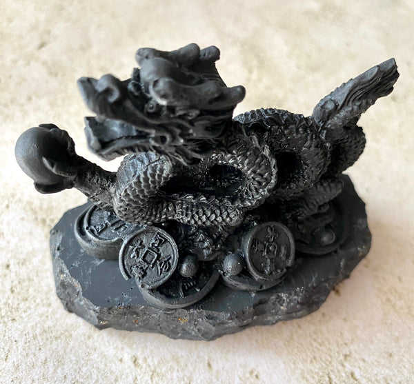 Shungite Dragon Statue