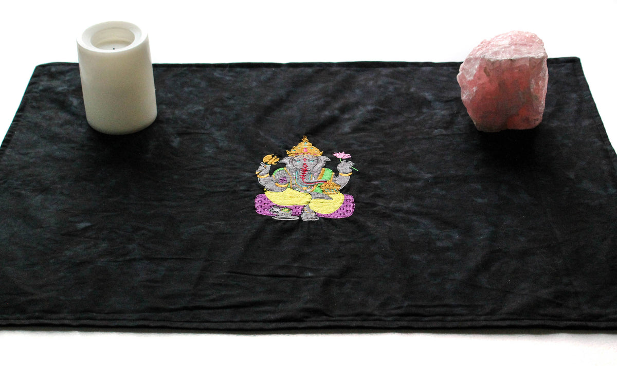 Ganesh Altar & Tarot Cloth