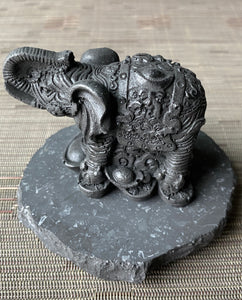 Shungite Elephant Statue