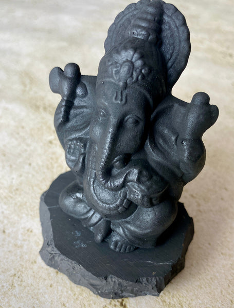 Shungite Ganesha Statue
